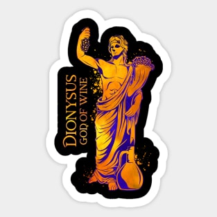 God of wine - Dionysus Sticker